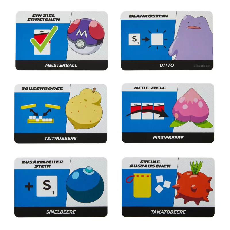 Stalo žaidimas Scrabble Pokémon, klasikinis šeimos žodžių žaidimas su dviem būdais žaisti, 2-4 žaidėjams, vokiškas leidimas