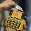 DYMO RHINO 4200 Pramoninis etikečių spausdintuvas | QWERTZ klaviatūra ir sparčiaisiais klavišais | Patvarus etikečių spausdintuvas statyboms ir sunkiems darbams