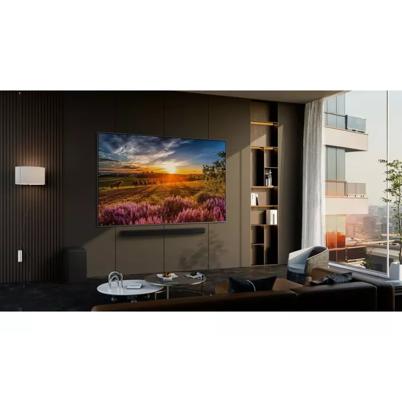 Samsung Q80D GQ85Q80DATXZG televizorius 2.16 m (85 col.) 4K Ultra HD Smart TV Wi-Fi sidabrinis