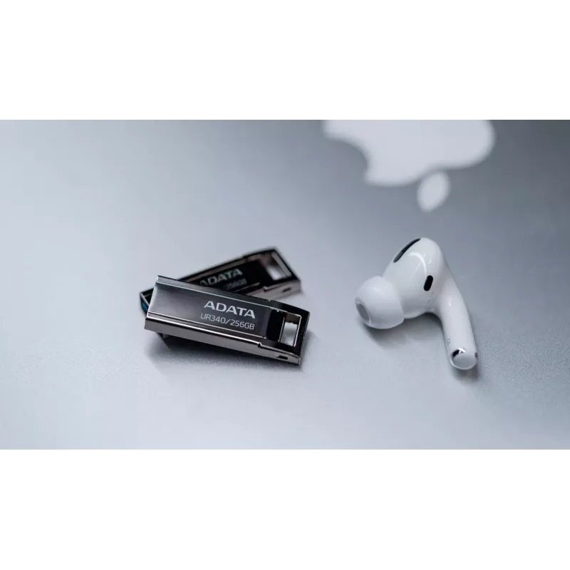 ADATA UR340 USB atmintukas 256 GB USB Type-A 3.2 Gen 1 (3.1 Gen 1) Juodas