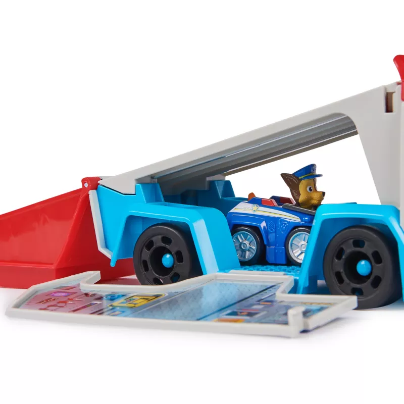 Spin Master PAW Patrol Pup Squad Patroller komandinis automobilis su kolekcionuojamu Chase automobiliuku, nuo 3 metų, plastikinis, įvairiaspalvis
