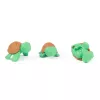 Kinetic Sand Project Planet Turtle Beach – Paplūdimio rinkinys su 14 oz smėliu, įrankiais ir formomis, tvarūs žaislai vaikams