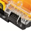 Dėžė įrankiams DeWALT ToughSystem 2.0 Juoda Skaidri Geltona 6 Kišenės