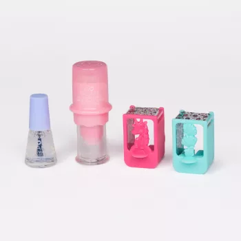 Cool Maker GO GLAM Nagų rinkinio papildymas, Vienaragio undinės dizainas, 80 nagų stiliai (pakuotė gali skirtis), vaikų amatų žaislai nuo 7 metų