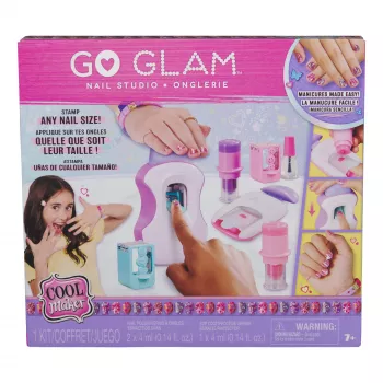 Nagų salono rinkinys Spinmaster Cool Maker Go Glam 6070509 vaikų nagų dailės komplektas „pasidaryk pati“
