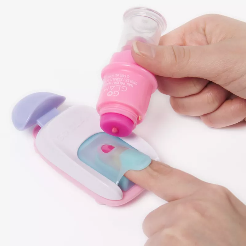Nagų salono rinkinys Spinmaster Cool Maker Go Glam 6070509 vaikų nagų dailės komplektas „pasidaryk pati“