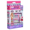 Cool Maker PopStyle Papildymo Rinkinys Apyrankėms, Virš 50 Karoliukų, 3 Apyrankės, 7+ Metų