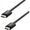 USB-C į USB-C laidas ADATA CACC-100PN-BK, USB 2.0, 1 m, juodas