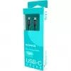 USB-C į USB-C laidas ADATA CACC-100PN-BK, USB 2.0, 1 m, juodas