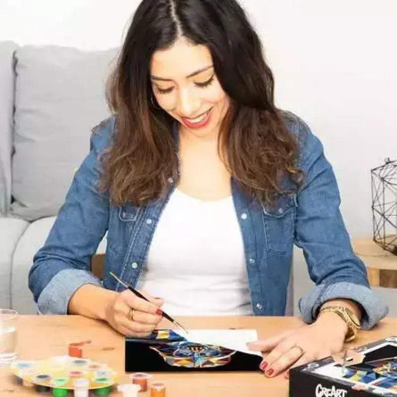 Piešimo rinkinys Ravensburger CreArt Star Wars – Darth Vader, modelis 23731, dažymas pagal numerius