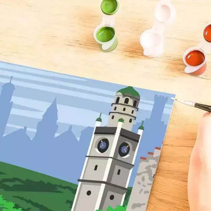 Spalvinimo rinkinys Ravensburger CreArt — Spalvingas Ravensburgas