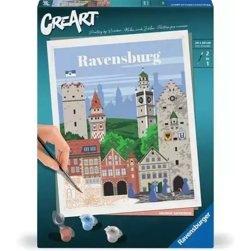 Spalvinimo rinkinys Ravensburger CreArt — Spalvingas Ravensburgas