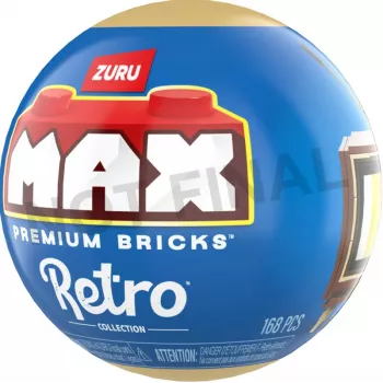 MAX Premium Retro Statybinė Blokų Kolekcija ZURU