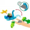 Geležinkelio rinkinys Ravensburger Dinozaurų Deluxe Set BRIO World 63610400 su interaktyviais elementais