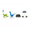Traukinys BRIO Dinozaurų baterijinis traukinys įvairiaspalvis medinis 3+