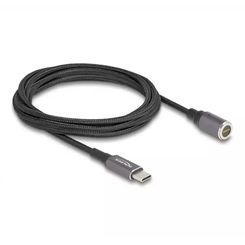 DeLOCK USB Type-C į magnetinį 8 kontaktų jungtį nešiojamojo kompiuterio įkrovimo laidas 1,8 m