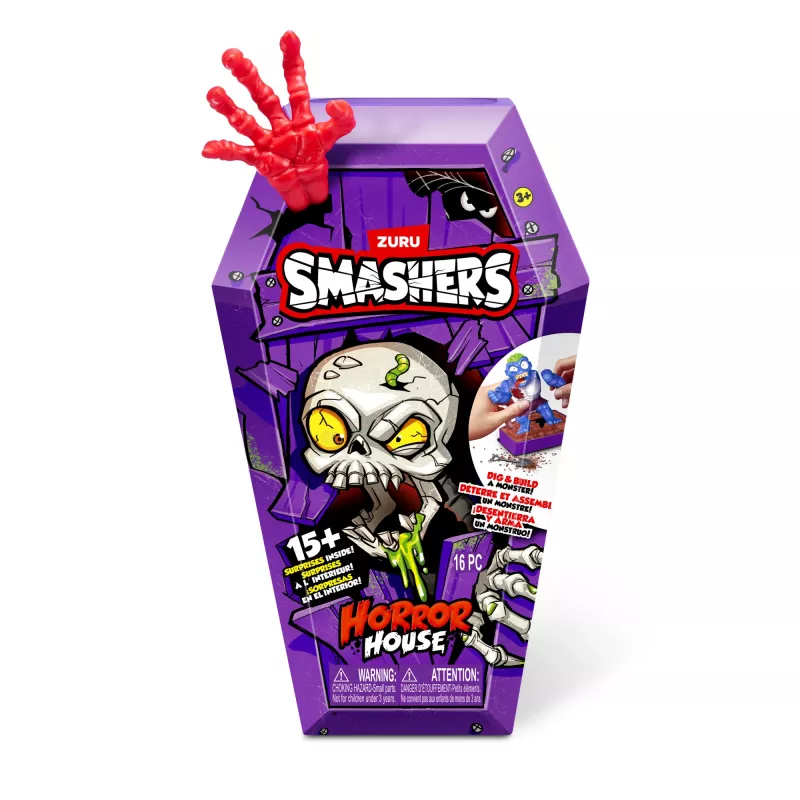 Smashers Horror House Series 1 ZURU – siaubingų pabaisų rinkinys