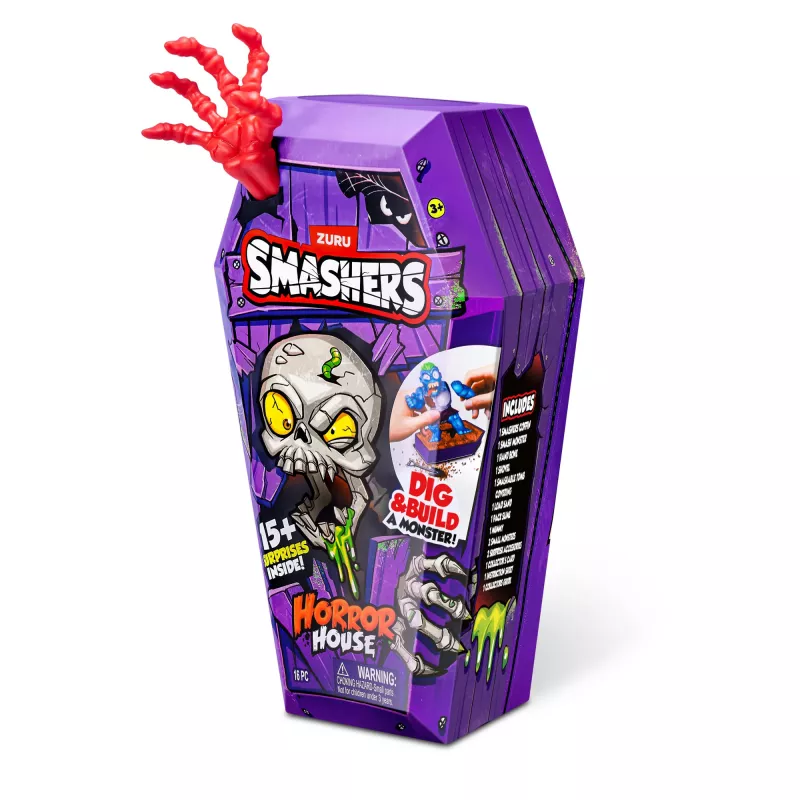 Smashers Horror House Series 1 ZURU – siaubingų pabaisų rinkinys