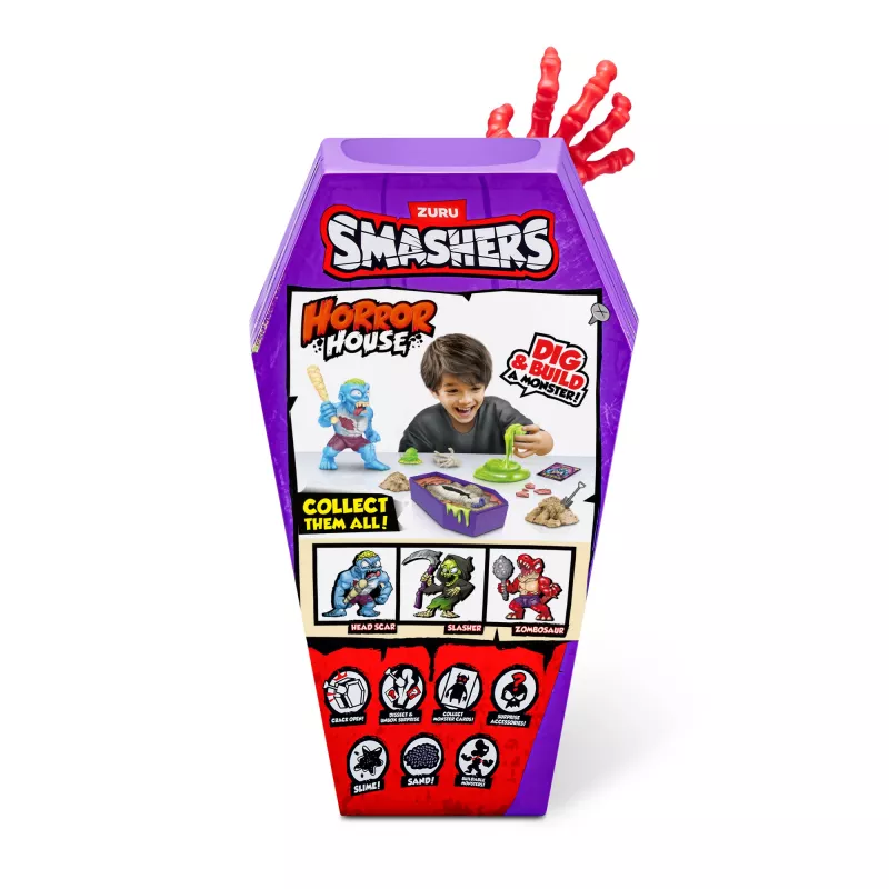 Smashers Horror House Series 1 ZURU – siaubingų pabaisų rinkinys