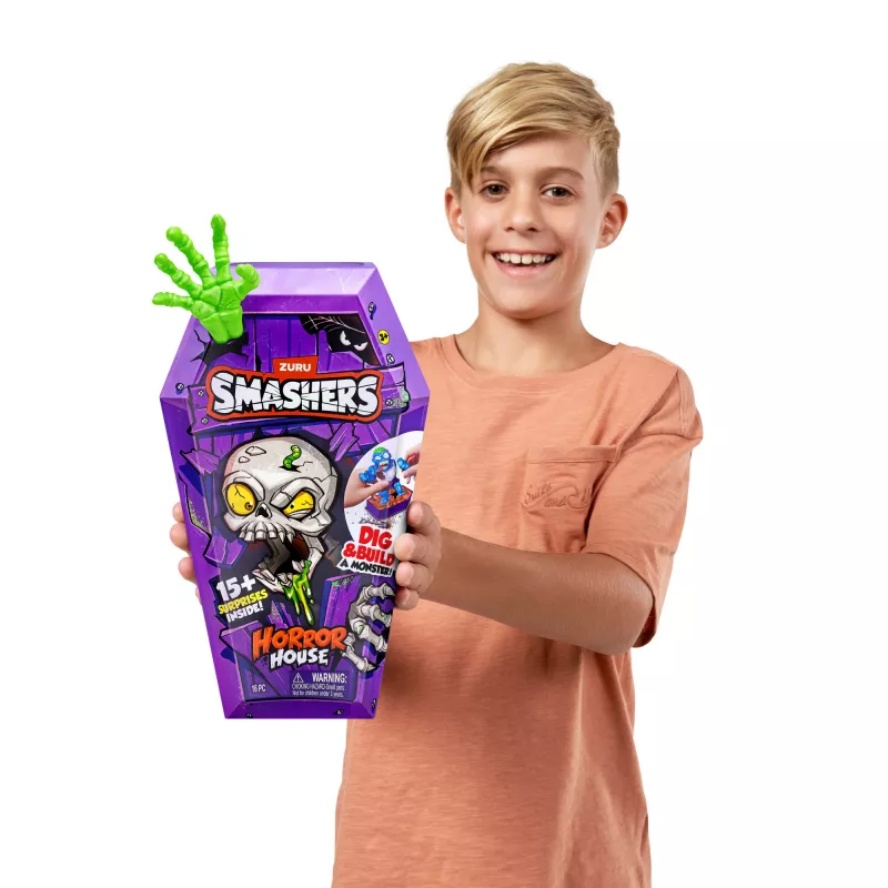 Smashers Horror House Series 1 ZURU – siaubingų pabaisų rinkinys