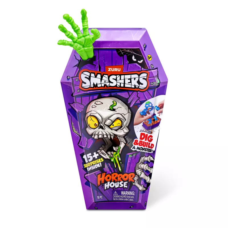 Smashers Horror House Series 1 ZURU – siaubingų pabaisų rinkinys