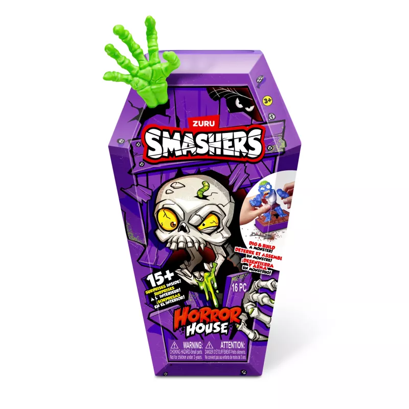 Smashers Horror House Series 1 ZURU – siaubingų pabaisų rinkinys
