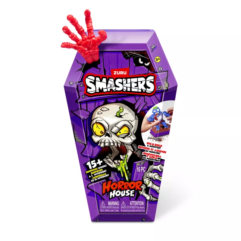 Smashers Horror House Series 1 ZURU – siaubingų pabaisų rinkinys