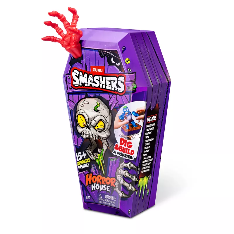 Smashers Horror House Series 1 ZURU – siaubingų pabaisų rinkinys