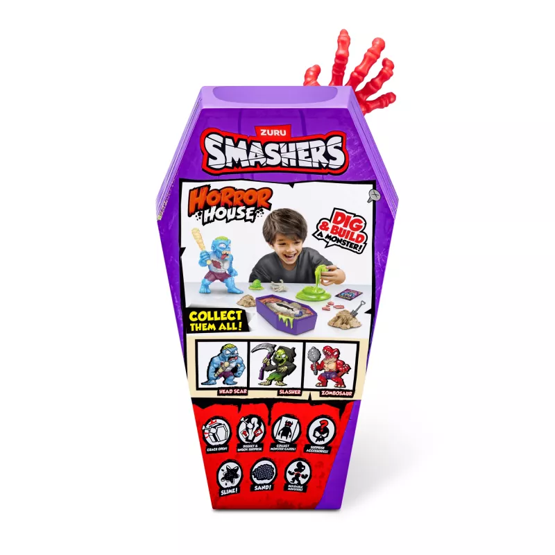 Smashers Horror House Series 1 ZURU – siaubingų pabaisų rinkinys