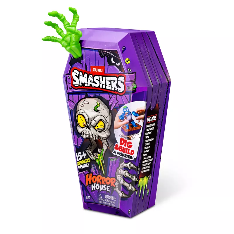 Smashers Horror House Series 1 ZURU – siaubingų pabaisų rinkinys
