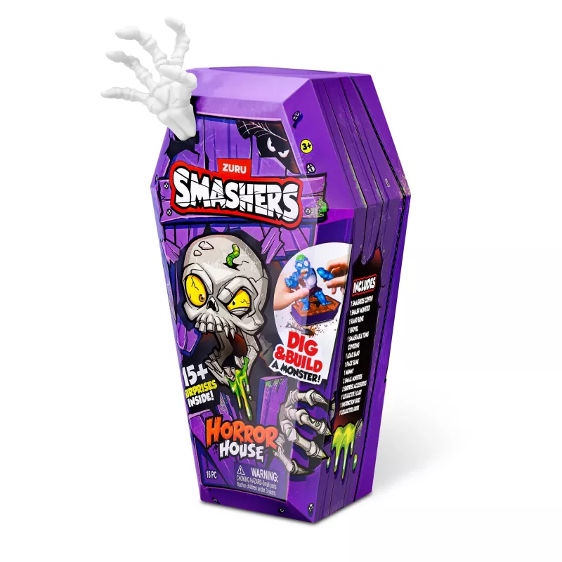 Smashers Horror House Series 1 ZURU – siaubingų pabaisų rinkinys