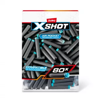 XSHOT Excel Darts papildymo rinkinys (80 strėlių) ZURU