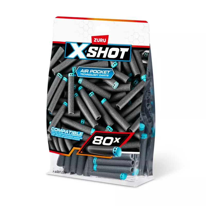 XSHOT Excel Darts papildymo rinkinys (80 strėlių) ZURU