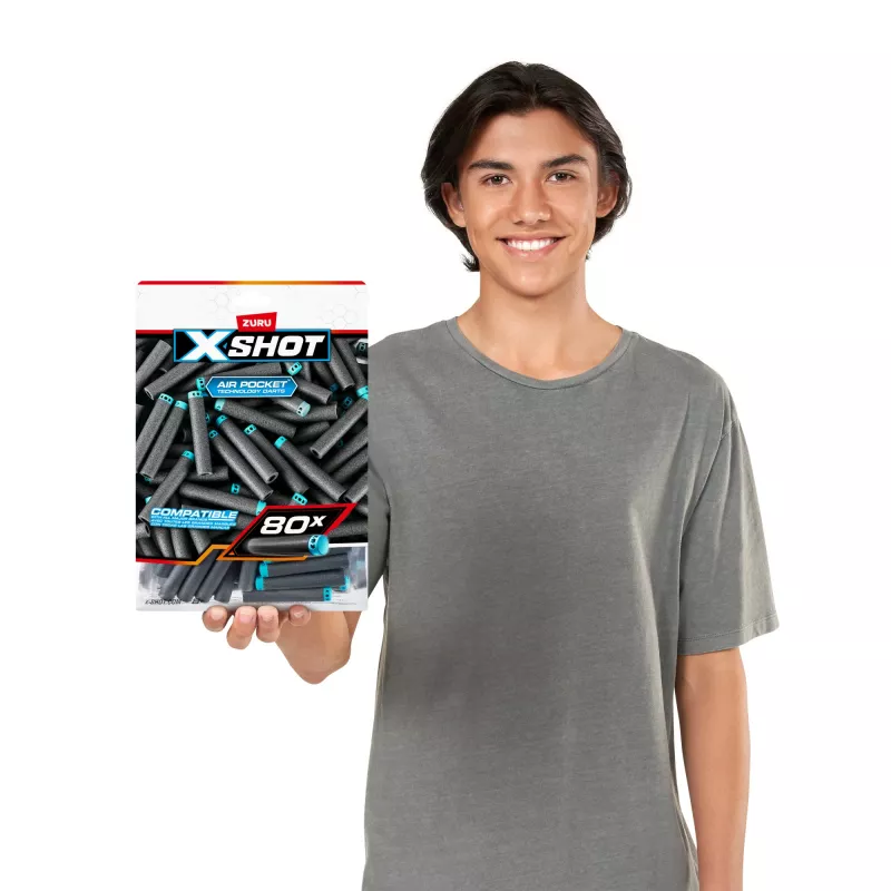 XSHOT Excel Darts papildymo rinkinys (80 strėlių) ZURU