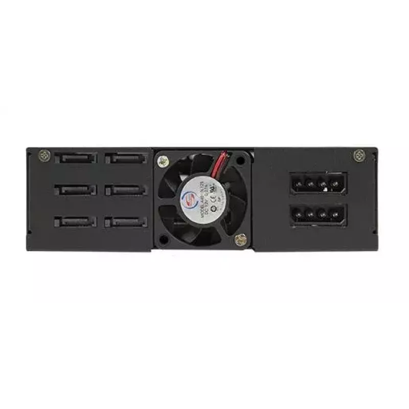 Chieftec CMR-625 6x 2,5 inch SATA kietųjų diskų dėklas 5,25 inch lizdui juodas