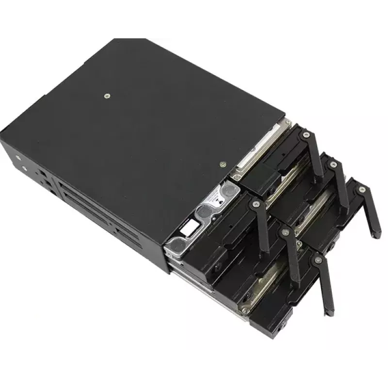 Chieftec CMR-625 6x 2,5 inch SATA kietųjų diskų dėklas 5,25 inch lizdui juodas