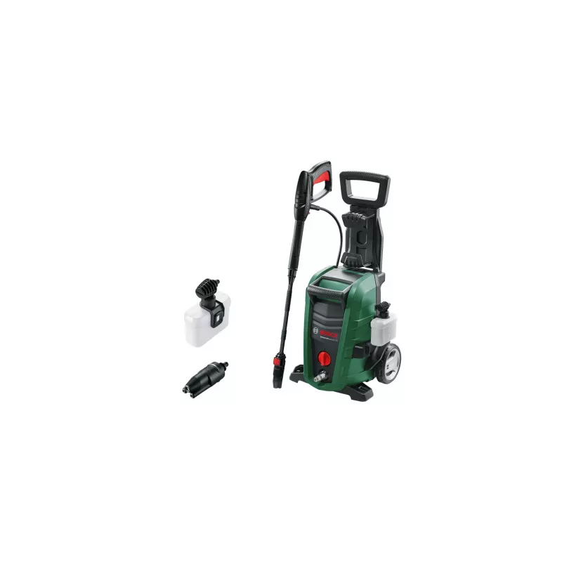 Bosch UniversalAquatak 135 aukšto slėgio plovimo įrenginys, kompaktiškas, elektrinis, 410 l/h, 1900 W, juodas, žalias