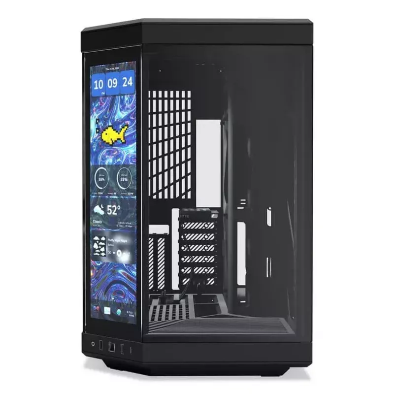 PC korpusas HYTE Y70 Touch Infinite Midi Tower Juodas