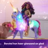 Unicorn Academy Sophia ir šviečiantis interaktyvus žaislinis vienaragis Wildstar su šviesomis, garsais ir muzika, lėlės ir vienaragiai mergaitėms nuo 4 metų