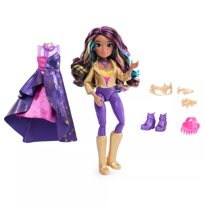 Mados lėlė Spinmaster Unicorn Academy Sophia Masquerade 241mm Įvairiaspalvė