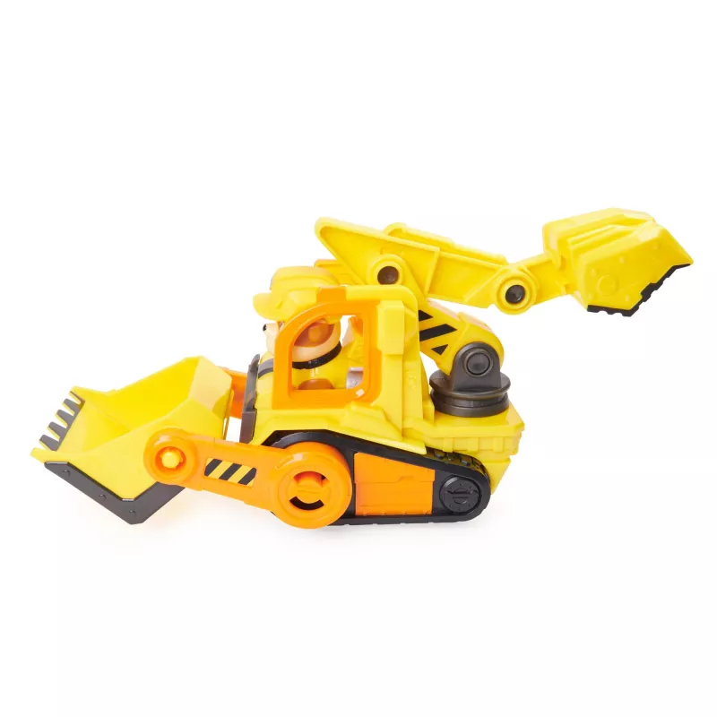 Buldozerio žaislas Spinmaster Rubble’s Bulldozer – plastikinis, nuo 3 metų, juoda/oranžinė/geltona
