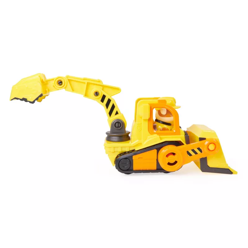 Buldozerio žaislas Spinmaster Rubble’s Bulldozer – plastikinis, nuo 3 metų, juoda/oranžinė/geltona