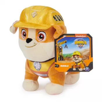 Rubble & Crew 7 colių minkštas žaislas Šaržeris su statybininko uniforma