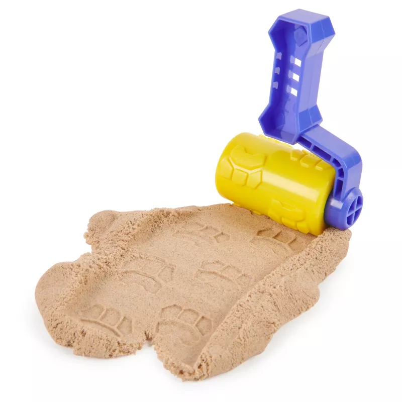 Veikėjų figūrėlių rinkinys Usorteret Rubble and Mix su 85 g Kinetic Build‑It smėliu ir 2 įrankiais – nuo 3 metų