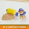 Veikėjų figūrėlių rinkinys Usorteret Rubble and Mix su 85 g Kinetic Build‑It smėliu ir 2 įrankiais – nuo 3 metų