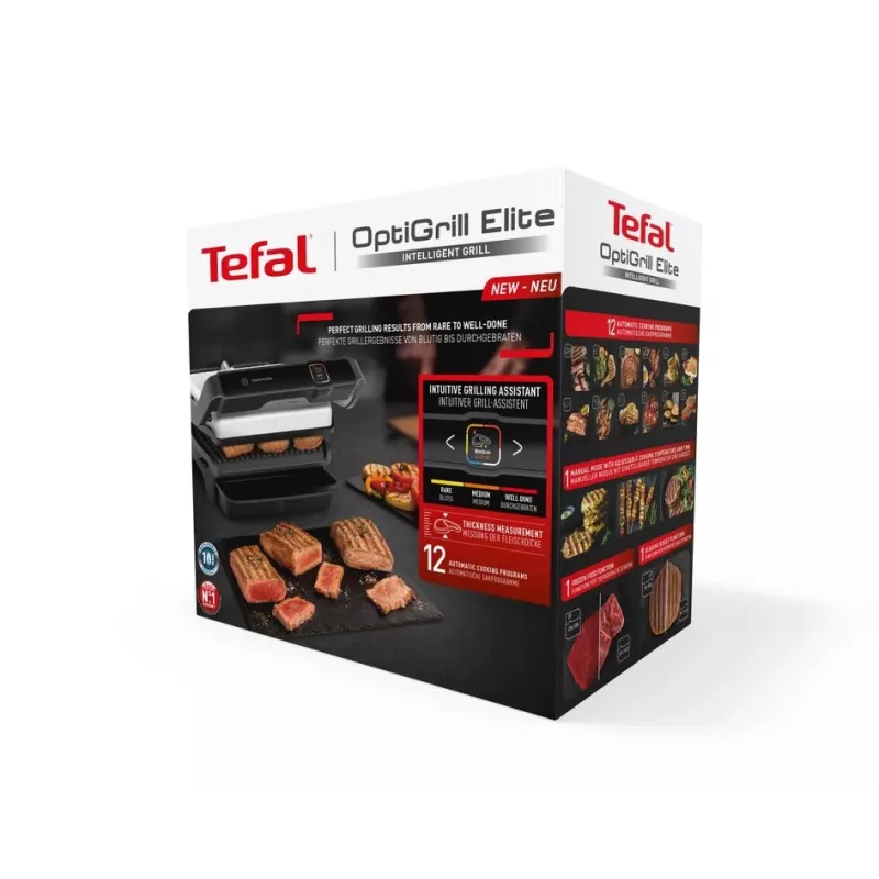 Tefal OptiGrill Elite GC750D kontaktinis grilis