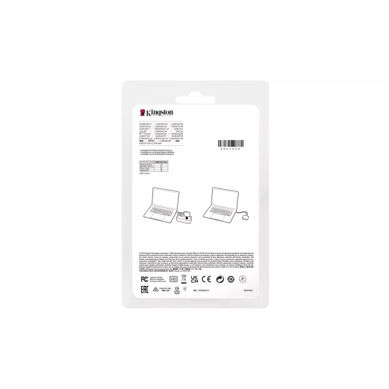 Kingston Technology USB 3.2 Gen 1 Workflow 5G USB-A ir USB-C miniHub