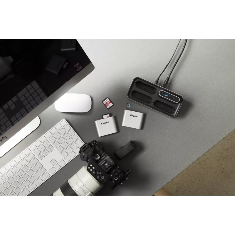 Kingston Technology USB 3.2 Gen 1 Workflow 5G USB-A ir USB-C miniHub