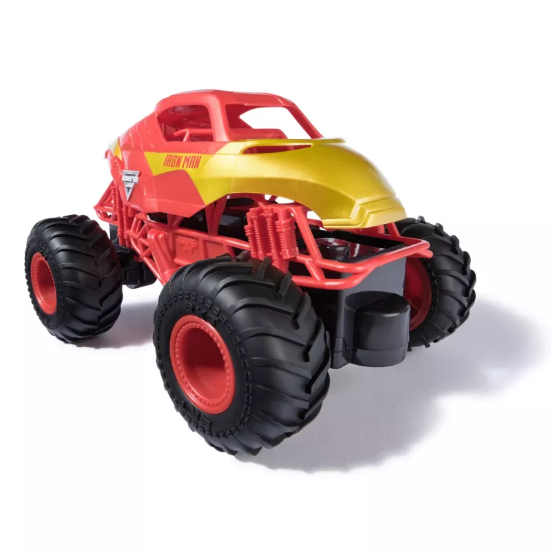 Monster Jam Marvel Geležinio Žmogaus RC Monstrų Sunkvežimis, 1:24 Mastelis, Žaislas Vaikams Nuo 3 Metų