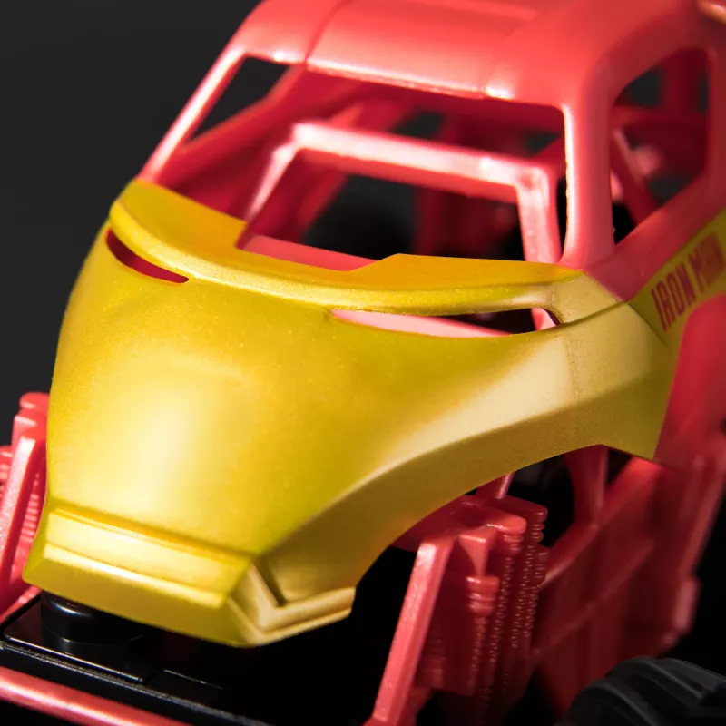 Monster Jam Marvel Geležinio Žmogaus RC Monstrų Sunkvežimis, 1:24 Mastelis, Žaislas Vaikams Nuo 3 Metų